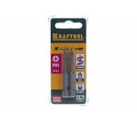 Биты "EXPERT" (E 1/4"; PH 1; 50 мм; 2 шт.) KRAFTOOL 26121-1-50-2