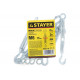 STAYER М6, 15 шт., талреп DIN 1480, крюк-кольцо 30515-06