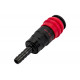 Муфта быстросъемная F8 мм, композитная MIGHTY SEVEN SY-3213H