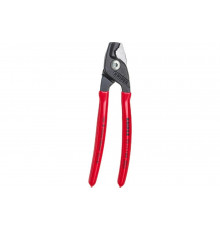 Кабелерез KNIPEX StepCut ступенчатый рез, кабель д. 15 мм, 50 кв.мм,  L-160 мм, обливные рукоятки KN-9511160