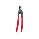 Кабелерез KNIPEX StepCut ступенчатый рез, кабель д. 15 мм, 50 кв.мм, L-160 мм, обливные рукоятки KN-9511160