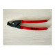 Кабелерез KNIPEX StepCut ступенчатый рез, кабель д. 15 мм, 50 кв.мм, L-160 мм, обливные рукоятки KN-9511160