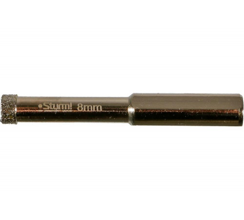 Коронка алмазная 8х65 мм Sturm 1055-10-0865 Коронка алмазная 8х65 мм Sturm 1055-10-0865