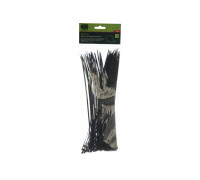 Хомуты СИБРТЕХ 300x3,6 мм, пластмассовые, черные, 100 шт 45560