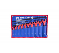 Набор рожковых диэлектрических ключей KING TONY, 10-22 мм, 10 предметов 12FVE10MRN