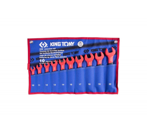 Набор рожковых диэлектрических ключей KING TONY12FVE10MRN