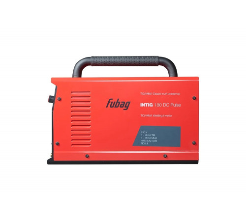 Сварочный инвертор FUBAG INTIG 180 DC PULSE, 31450, горелка FB TIG 26 5P 4m, 38459, 31450.1 Сварочный инвертор FUBAG INTIG 180 DC PULSE, 31450, горелка FB TIG 26 5P 4m, 38459, 31450.1