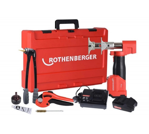 Электрогидравлический аксиальный аккумуляторный пресс Rothenberger ROMAX AXIAL Электрогидравлический аксиальный аккумуляторный пресс Rothenberger ROMAX AXIAL