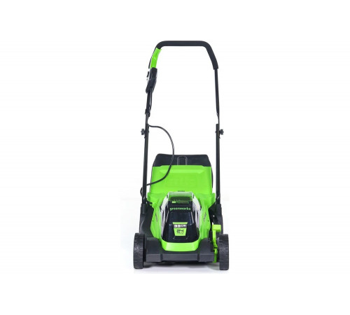 Газонокосилка аккумуляторная GreenWorks 24V, 33 см, бесщеточная, с 1хАКБ 2Ач c USB и ЗУ 2516107USB2 Газонокосилка аккумуляторная GreenWorks 24V, 33 см, бесщеточная, с 1хАКБ 2Ач c USB и ЗУ 2516107USB2