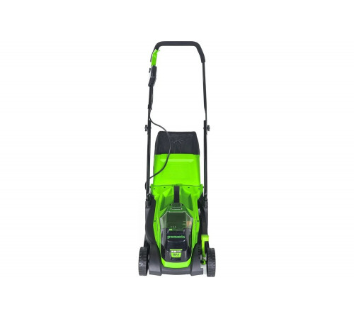 Газонокосилка аккумуляторная GreenWorks 24V, 33 см, бесщеточная, с 1хАКБ 2Ач c USB и ЗУ 2516107USB2 Газонокосилка аккумуляторная GreenWorks 24V, 33 см, бесщеточная, с 1хАКБ 2Ач c USB и ЗУ 2516107USB2