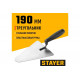 STAYER 190 x 150 мм, пластмассовая ручка, кельма бетонщика 08250-2