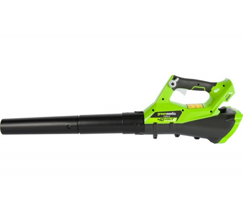 Воздуходув аккумуляторный GreenWorks 40V, с 1хАКБ 4 Ач c USB и ЗУ 2400807USB4