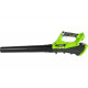 Воздуходув аккумуляторный GreenWorks 40V, с 1хАКБ 4 Ач c USB и ЗУ 2400807USB4