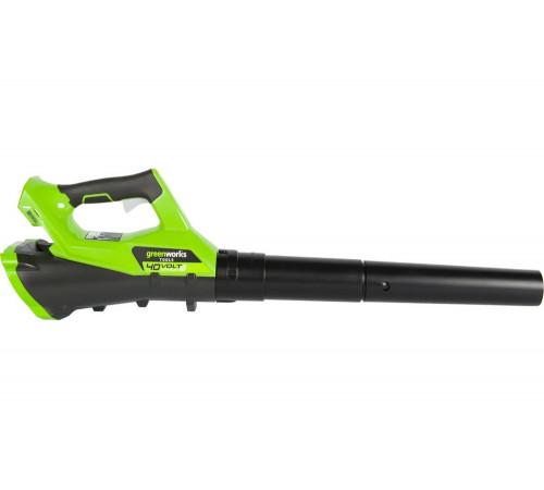 Воздуходув аккумуляторный GreenWorks 40V, с 1хАКБ 4 Ач c USB и ЗУ 2400807USB4