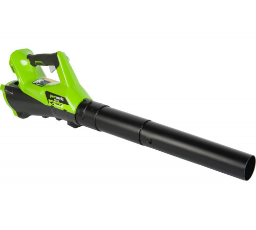 Воздуходув аккумуляторный GreenWorks 40V, с 1хАКБ 4 Ач c USB и ЗУ 2400807USB4