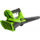 Воздуходув аккумуляторный GreenWorks 40V, с 1хАКБ 4 Ач c USB и ЗУ 2400807USB4