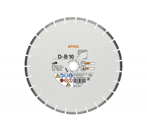Алмазный отрезной круг D-B10 Ø 350 мм/14" Stihl 0835-090-7052