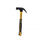 Столярный молоток-гвоздодёр c фибергласовой рукояткой STAYER Hercules-M 450 г 2027-450_z01