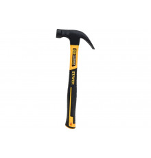 Столярный молоток-гвоздодёр c фибергласовой рукояткой STAYER Hercules-M 450 г 2027-450_z01