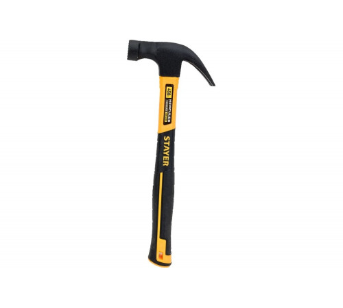 STAYER 450 г, молоток-гвоздодер с фиберглассовой рукояткой Hercules-M 2027-450_z01 Professional STAYER 450 г, молоток-гвоздодер с фиберглассовой рукояткой Hercules-M 2027-450_z01 Professional