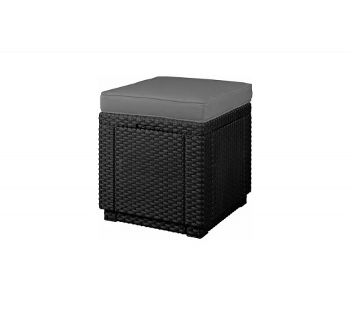 Пуф KETER Cube with cushion 17192157ГР Пуф KETER Cube with cushion 17192157ГР