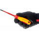 Крестовая отвертка KNIPEX PH2 тонкая, VDE, длина лез 100 мм, L-212 мм KN-982402SL