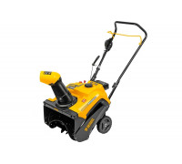 Бензиновая снегоуборочная машина Denzel sb 460 e, 99cc, эл.старт, шнек snowcrusher 97649