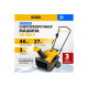 Бензиновая снегоуборочная машина Denzel sb 460 e, 99cc, эл.старт, шнек snowcrusher 97649