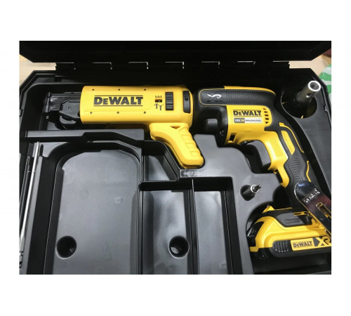Бесщёточный ленточный шуруповерт DEWALT 18.0 В XR DCF620D2K-QW