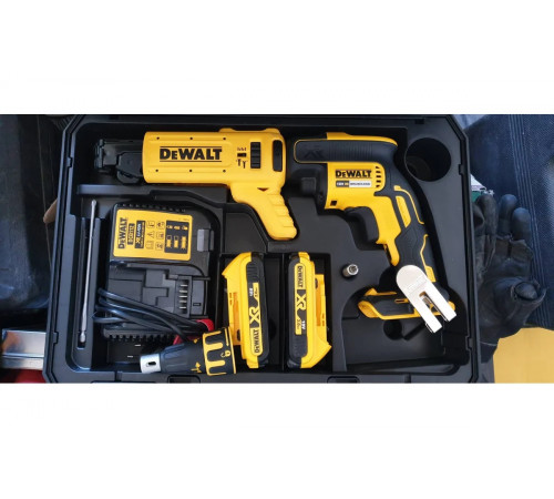 Бесщёточный ленточный шуруповерт DEWALT 18.0 В XR DCF620D2K-QW