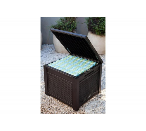 Сундук Keter CUBE RATTAN 208L графит 237778