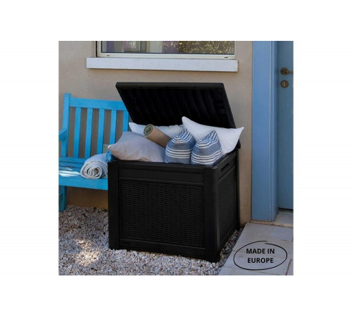 Сундук Keter CUBE RATTAN 208L графит 237778