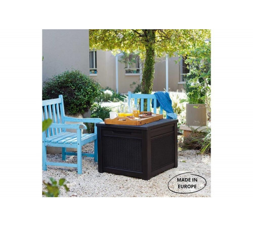 Сундук Keter CUBE RATTAN 208L графит 237778