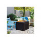 Сундук Keter CUBE RATTAN 208L графит 237778