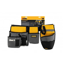 Пояс монтажника Denzel сумки поясные, кобура для шуруповерта 90291
