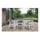 Стул KETER Harmony armchair серый 17201284БС