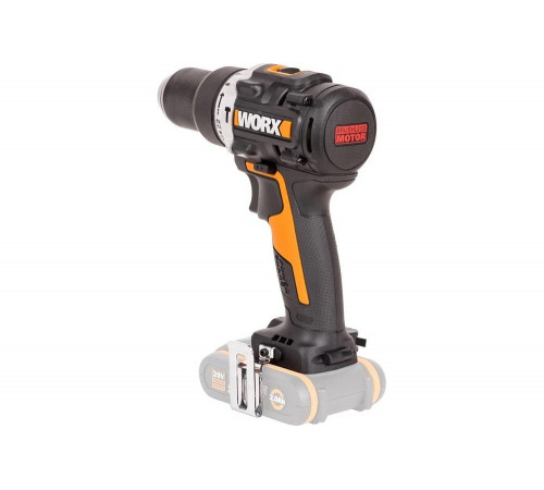 Ударная аккумуляторная дрель-шуруповерт WORX 60 Нм, 20 В, бесщеточная, без АКБ и ЗУ WX352.9 Ударная аккумуляторная дрель-шуруповерт WORX 60 Нм, 20 В, бесщеточная, без АКБ и ЗУ WX352.9