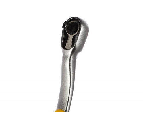 KRAFTOOL 1/4", 72 зубца, Cr-V сталь, трещотка для торцовых головок 27795-1/4_z02