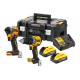 Набор аккумуляторный Dewalt DCK2050H2T, 18 В: дрель-шуруповерт DCD805 + шуруповерт DCF850, с 2 АКБ 5 Ач и ЗУ, в кейсе TSTAK DCK2050H2T-QW