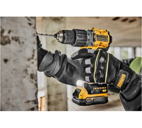 Набор аккумуляторный Dewalt DCK2050H2T, 18 В: дрель-шуруповерт DCD805 + шуруповерт DCF850, с 2 АКБ 5 Ач и ЗУ, в кейсе TSTAK DCK2050H2T-QW