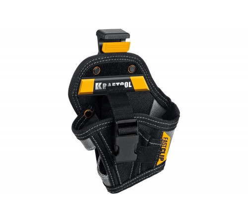 Кобура для компактного шуруповерта с быстросъёмным креплением KRAFTOOL FastClip KH-5C , 5 карманов и петель 38770