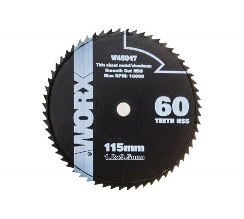 Пильный диск по металлу WORX WA5047 Пильный диск по металлу WORX WA5047