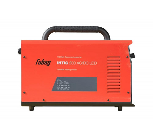 Инвертор сварочный FUBAG INTIG 200 AC/DC Pulse LCD 31592