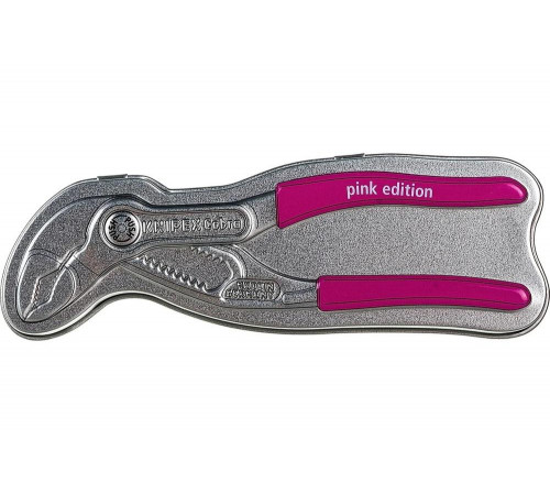 Переставные клещи KNIPEX COBRA с фиксатором, хром KN-8703125PEBK Переставные клещи KNIPEX COBRA с фиксатором, хром KN-8703125PEBK