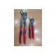 Переставные клещи - гаечный ключ KNIPEX 40 мм, 1 1/2, L-180 мм, серые, 2-к ручки KN-8602180