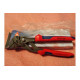 Переставные клещи - гаечный ключ KNIPEX 40 мм, 1 1/2, L-180 мм, серые, 2-к ручки KN-8602180