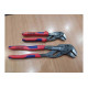 Переставные клещи - гаечный ключ KNIPEX 40 мм, 1 1/2, L-180 мм, серые, 2-к ручки KN-8602180