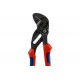 Переставные клещи - гаечный ключ KNIPEX 40 мм, 1 1/2, L-180 мм, серые, 2-к ручки KN-8602180