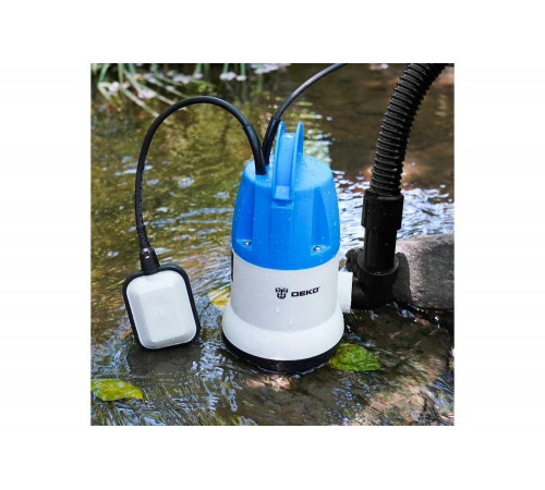 Дренажный насос DEKO CWP-550P чистая, поплавок, 220В, 550Вт, пластик 076-0518