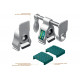 KRAFTOOL 3/4", струбцина трубная PC-34-6 32301-1